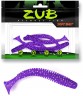 Виброхвост ZUB Swing 99мм цвет 610 фиолетовый с блестками 4шт/уп