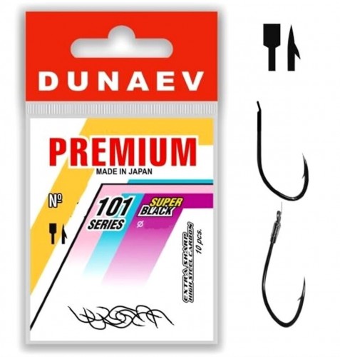 Крючок DUNAEV Premium 101 #14 Ø0.43мм 10шт/уп