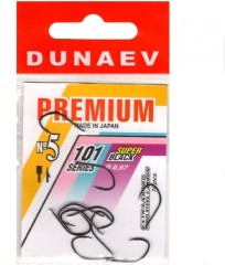 Крючок DUNAEV Premium 101 #5 Ø0.67мм 10шт/уп