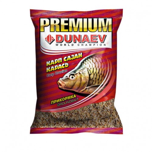 Прикормка DUNAEV Premium 1кг Карп-Сазан