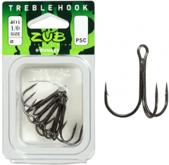 Крючок Тройник ZUB 401 #1/0 (5 шт/уп)
