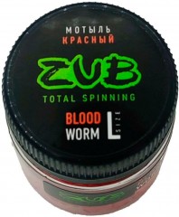 Мотыль искусственный ZUB BLOODWORM  красный