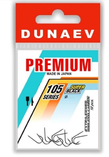 Крючок DUNAEV Premium 105 #14 Ø0.39мм 10шт/уп