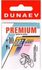 Крючок DUNAEV Premium 107 #10 Ø0.41мм 10шт/уп