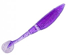 Приманка DS-WIBRA 90мм 5шт/уп, цвет (610) фиолетовый, блестки серебрянные