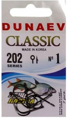 Крючок DUNAEV Classic 202 #1 7шт/уп
