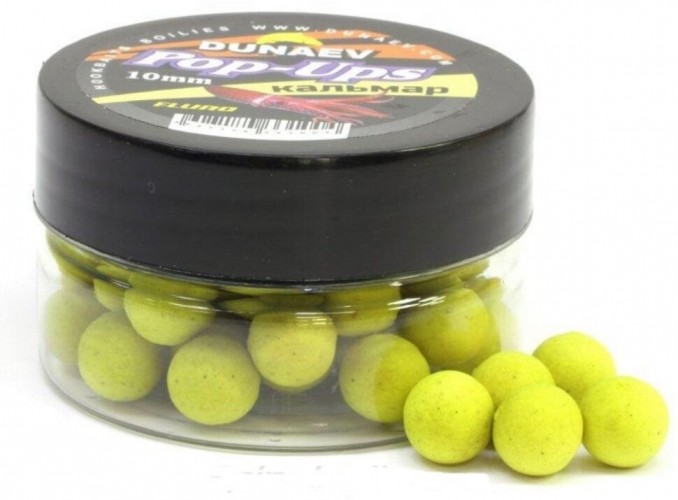 Бойлы DUNAEV POP-UP 10мм Кальмар
