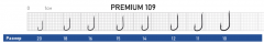 Крючок DUNAEV Premium 109 #11 Ø0.37мм 10шт/уп
