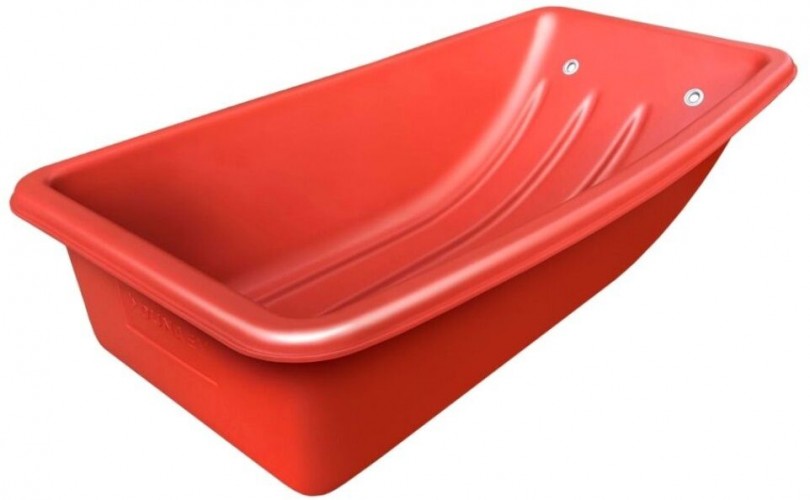 Сани-волокуши DUNAEV красные С-3/1 1000*520*260мм