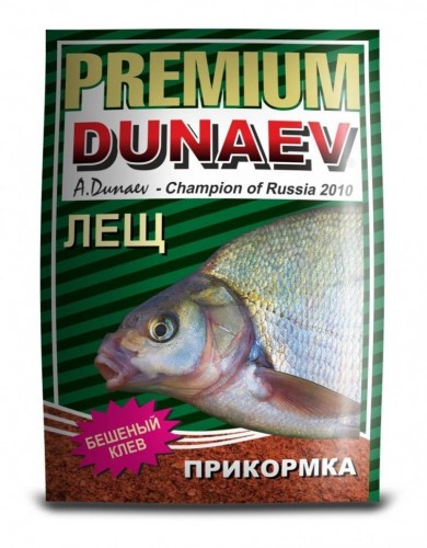 Прикормка DUNAEV Premium 1кг Лещ Красная