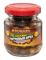 Насадка стеклобанка "Дунаев Тигровый орех цельный" 100мл Ананас