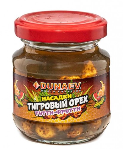Насадка стеклобанка "Дунаев Тигровый орех цельный" 100мл Тутти-Фрутти
