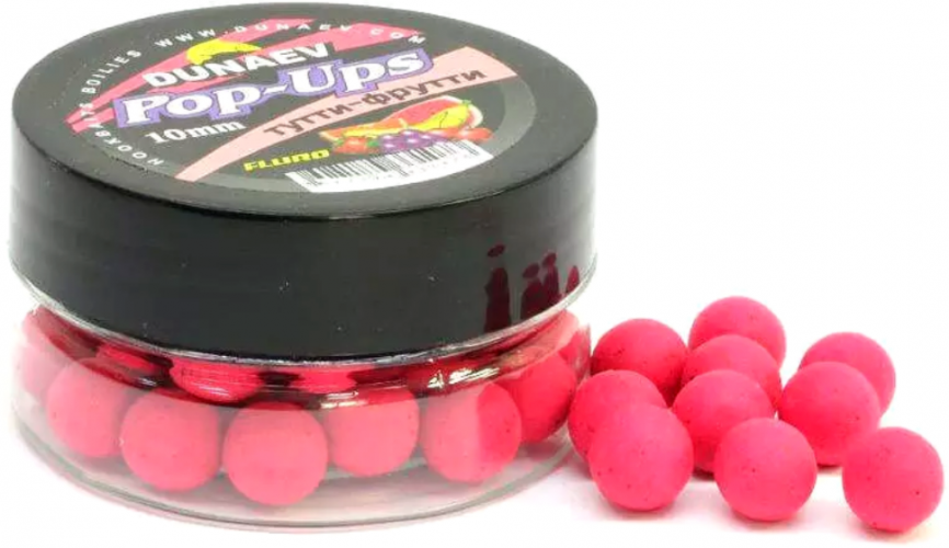 Бойлы DUNAEV POP-UP 10мм Тутти-Фрутти