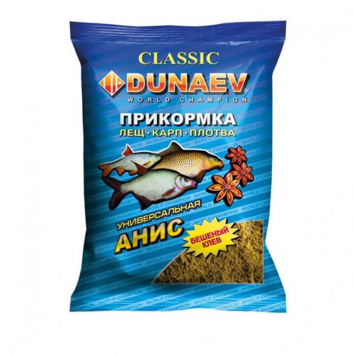 Прикормка DUNAEV Классика 0.9кг Анис