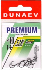 Крючок DUNAEV Premium 113 #10 Ø0.57мм 10шт/уп