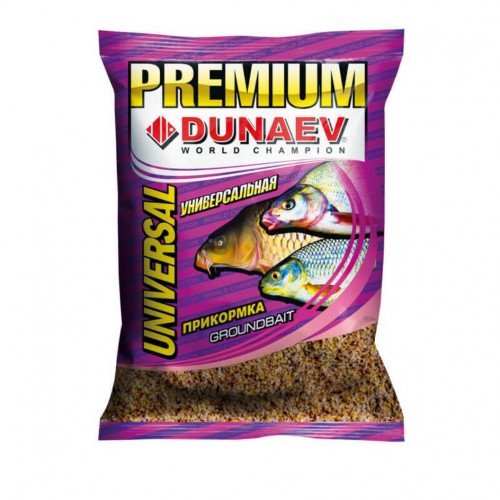Прикормка DUNAEV Premium 1кг Универсальная