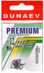 Крючок DUNAEV Premium 113 #12 Ø0.54мм 10шт/уп
