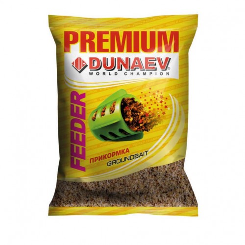 Прикормка DUNAEV Premium 1кг Фидер
