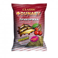 Прикормка DUNAEV Классика 0.9кг Карп Вишня