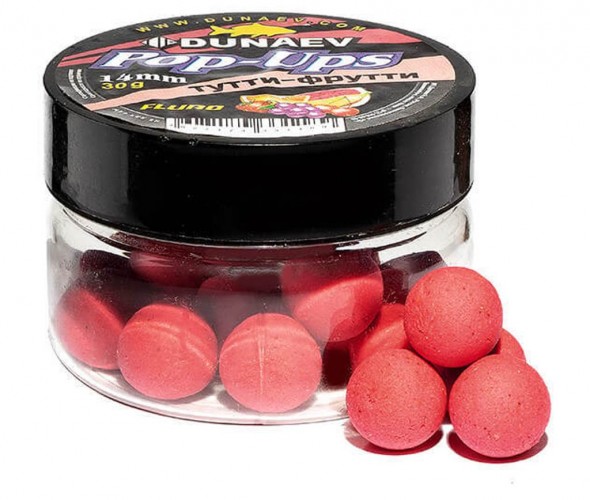 Бойлы DUNAEV POP-UP 14мм Тутти-Фрутти