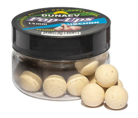 Бойлы DUNAEV POP-UP 14мм Чеснок