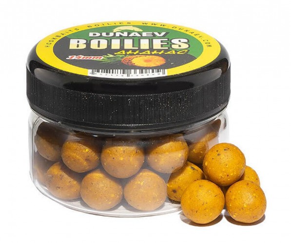 Бойлы DUNAEV Вареные 14мм Ананас