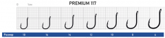 Крючок DUNAEV Premium 117 #12 Ø0.68мм 10шт/уп
