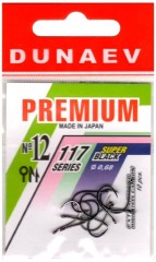 Крючок DUNAEV Premium 117 #12 Ø0.68мм 10шт/уп