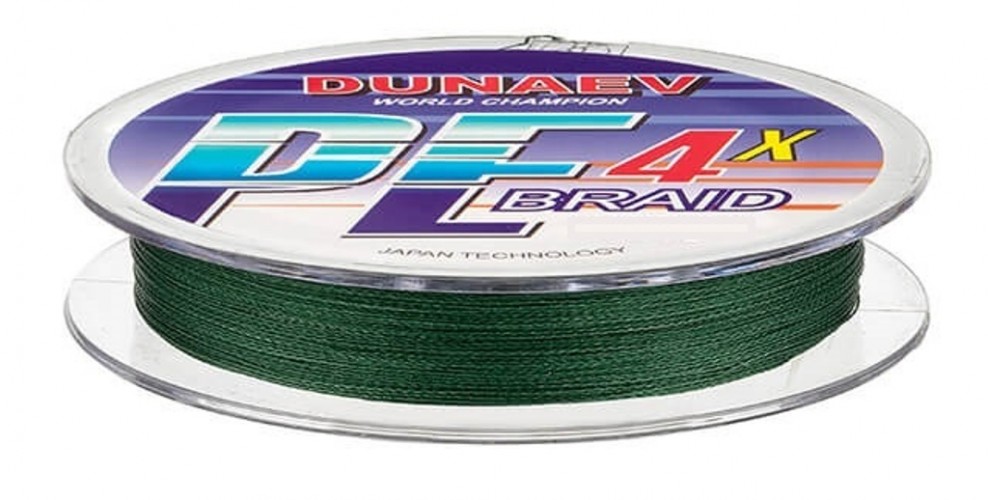 Плетёный шнур DUNAEV BRAID PE X4 150m 0.24мм 15.50кг
