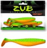 Виброхвост ZUB Provocator 123мм цвет 022 зелено-оранжевый 4шт/уп