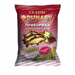 Прикормка DUNAEV Классика 0.9кг Карп Шоколад