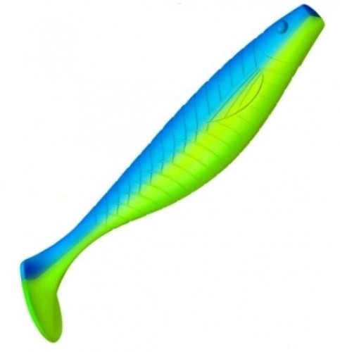 Виброхвост ZUB Provocator 145мм 21гр цвет 020 желто-синий 5шт/уп