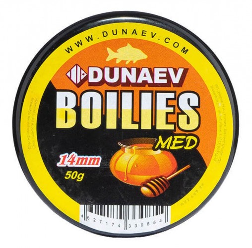 Бойлы DUNAEV Вареные 14мм Мед
