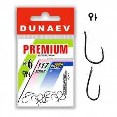 Крючок DUNAEV Premium 117 #6 Ø0.86мм 10шт/уп