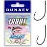 Крючок DUNAEV Trout Barbless #2 7шт/уп