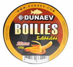 Бойлы DUNAEV Вареные 20мм Банан