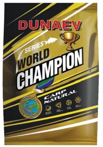 Прикормка DUNAEV World Champion 1кг Carp Natural