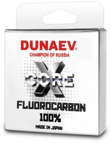 Флюорокарбон DUNAEV X-Core Fluorocarbon 100% 30м 0.117мм 1.17кг