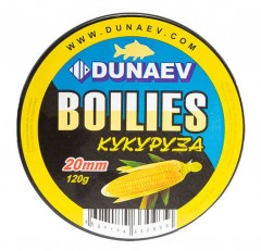 Бойлы DUNAEV Вареные 20мм Кукуруза