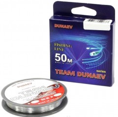 Леска монофил TEAM DUNAEV 50м 0.128мм  1,87 кг прозрачная