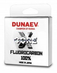 Флюорокарбон DUNAEV X-Core Fluorocarbon 100% 30м 0.205мм, 3,70кг