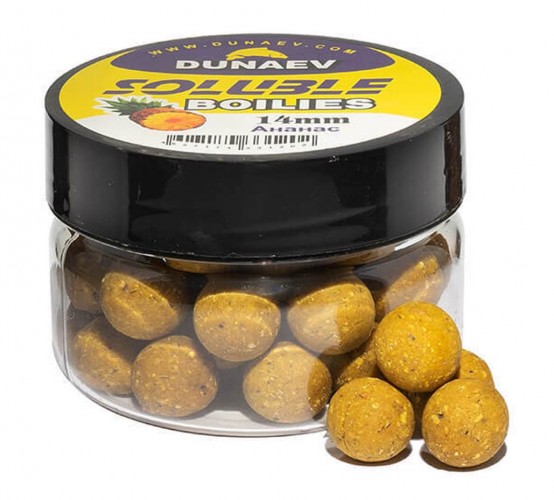 Бойлы DUNAEV Пылящие 14мм Ананас