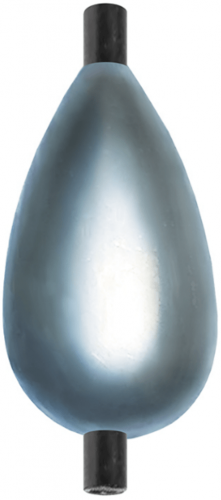 Груз ZUB Капля скользящая с кембриком 1г. 5шт/уп