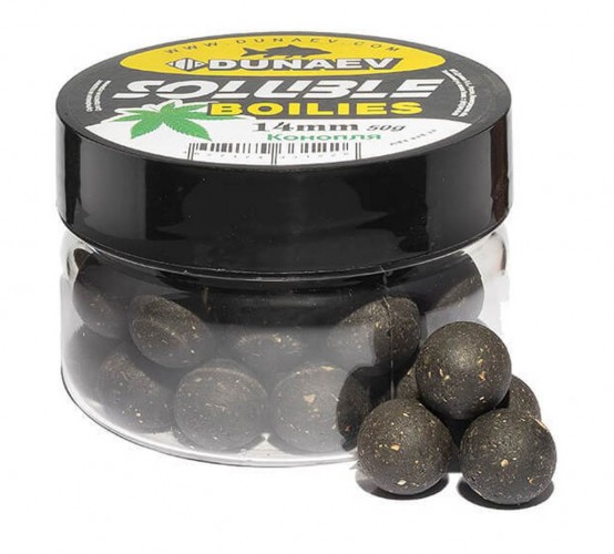 Бойлы DUNAEV Пылящие 14мм Конопля