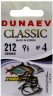 Крючок DUNAEV Classic 212 #4 7шт/уп