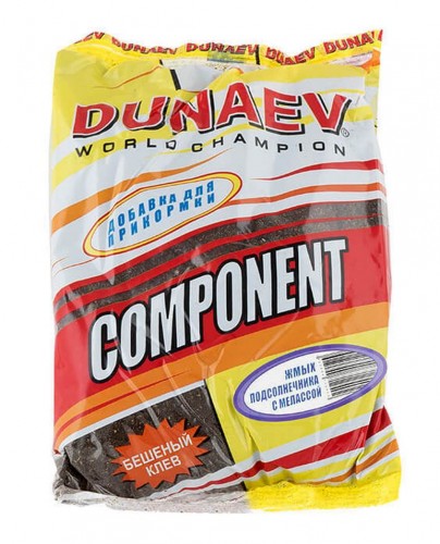 Прикормка DUNAEV Компонент 0.5 кг Жмых Меласса