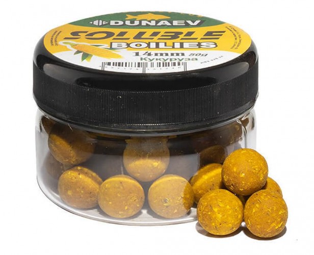 Бойлы DUNAEV Пылящие 14мм Кукуруза