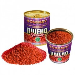 Добавка для прикормки металлобанка DUNAEV Пшено Красное 320мл