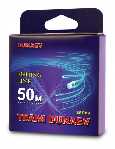 Леска монофил TEAM DUNAEV 50м 0.235мм 3.49кг прозрачная