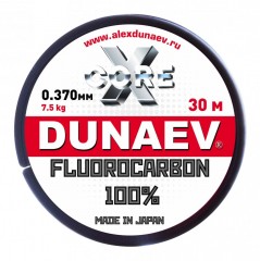 Флюорокарбон DUNAEV X-Core Fluorocarbon 100% 30м 0.370мм 10.00кг